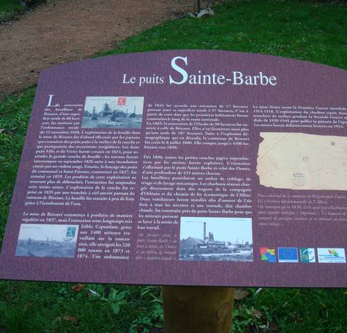 Paysage lac Néris-les-Bains