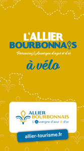  Couverture carte l'Allier à Vélo