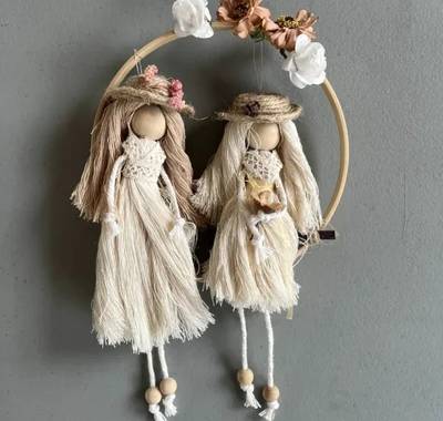 Atelier poupée macramé