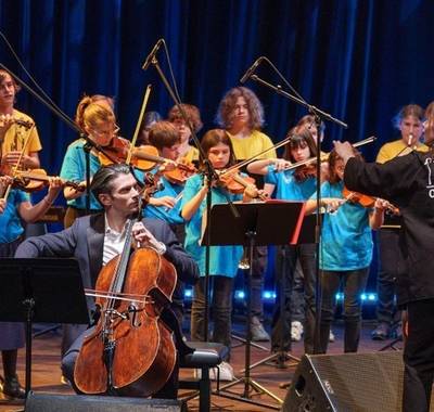 Concert door Gautier Capuçon en Orchestre à l'école
