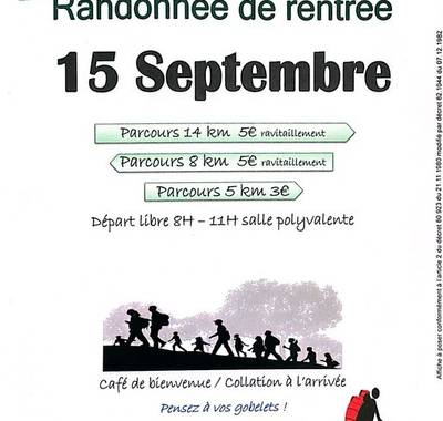 Randonne de rentrée