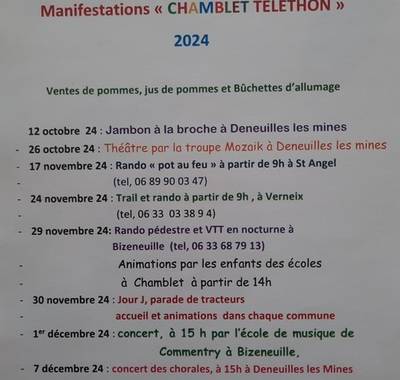 Chamblet TELETHON