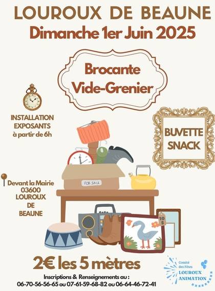 Brocante et vide-grenier