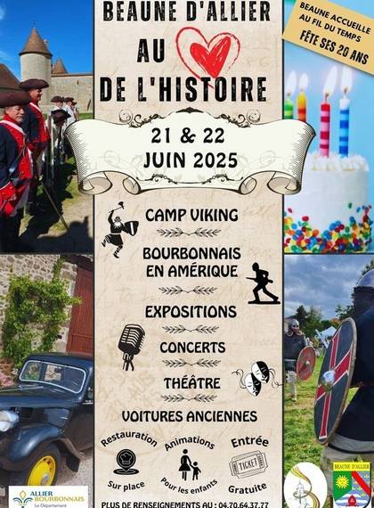 Beaune d'Allier au coeur de l'Histoire