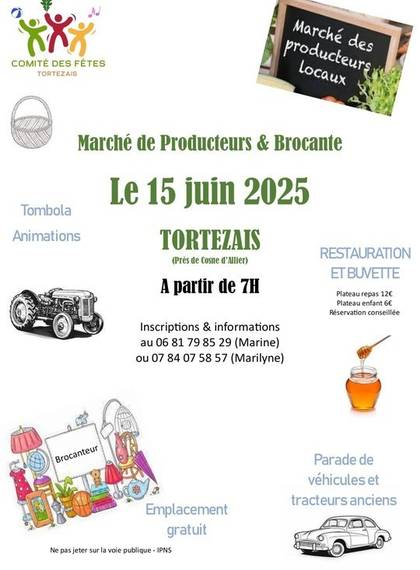 Marché de producteurs & brocante