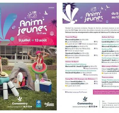 Anim'jeunes de l'été