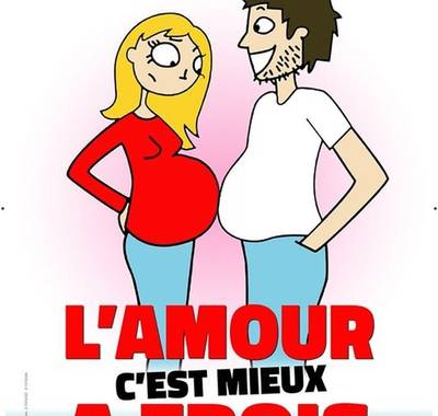 Théâtre "L'amour c'est mieux à trois"
