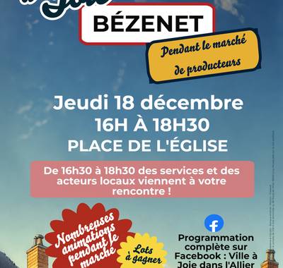 Ville à Joie à Bézenet 