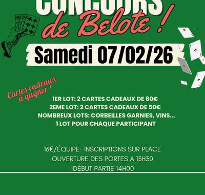 Concours de belote