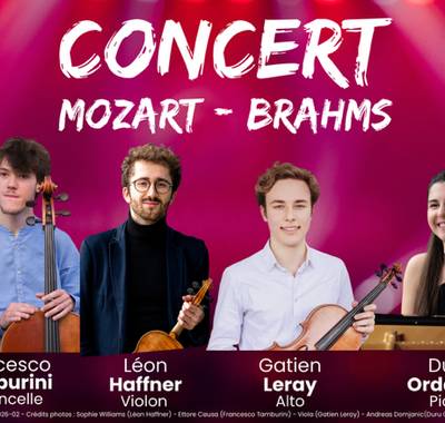 Concert Mozart - Brahms