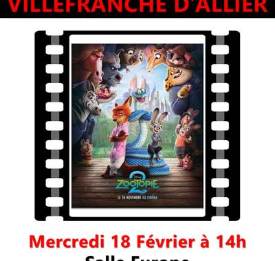 Cinéma "Zootopie 2"