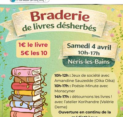 Braderie de livres