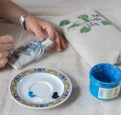 Atelier bouillotte ou sachet de lavande