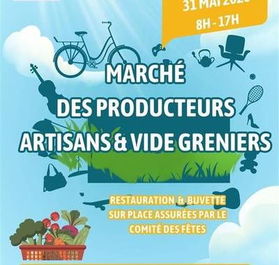 Marché des producteurs, artisans & vide greniers