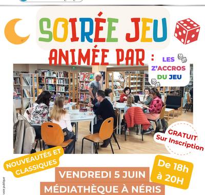 Soirée jeux de société avec les Zaccros du jeu