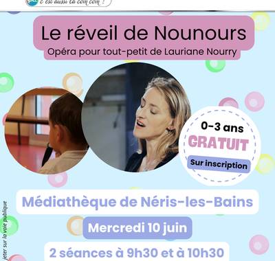 "Le réveil de Nounours", opéra pour les tout-petits