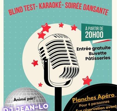 Blind test - Karaoké - Soirée dansante