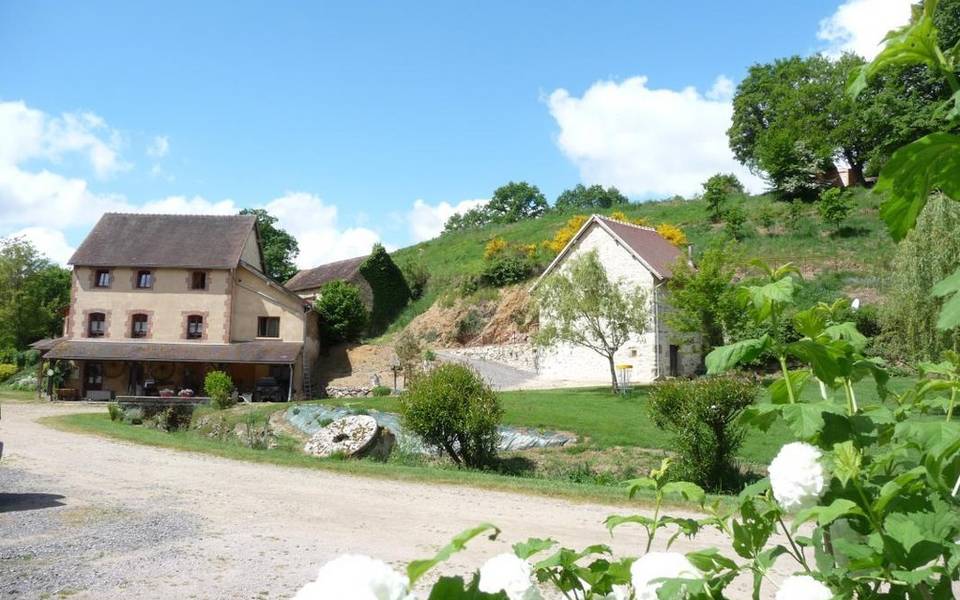 Gîte du Moulin à Vernusse dans l'Allier en Auvergne