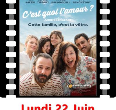 Cinéma : C'est quoi l'amour?