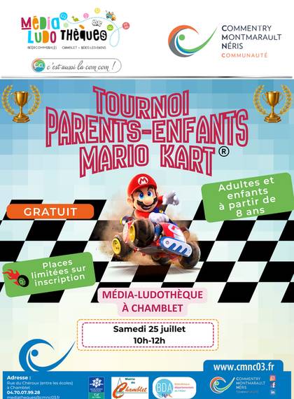 Tournoi Mario Kart sur Switch