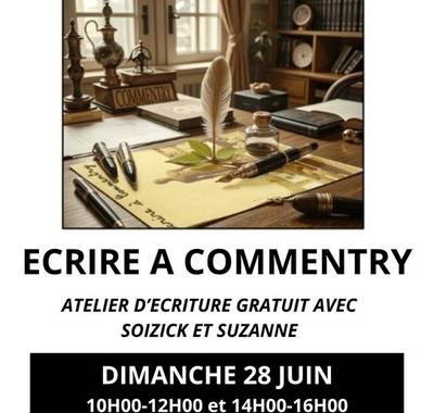 Journée "Écrire à Commentry"