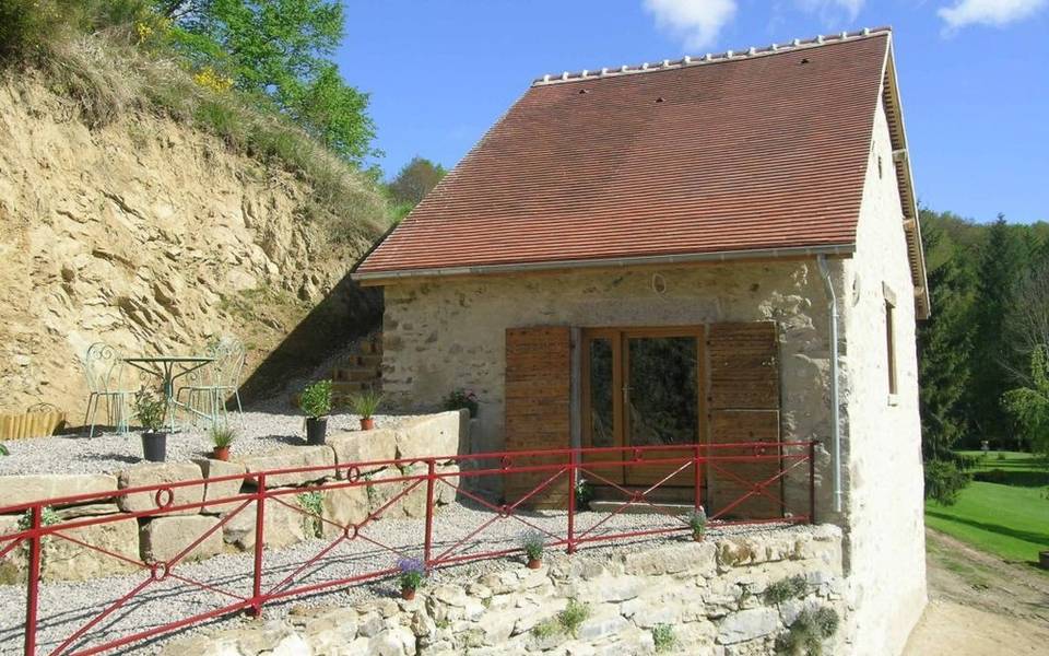 La petite Maison des Amoureux à Vernusse dans l'Allier en Auvergne