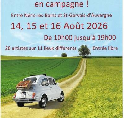 Circuit découverte : route artistique en campagne