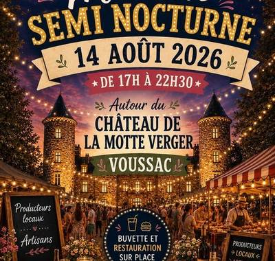 Marché semi nocturne