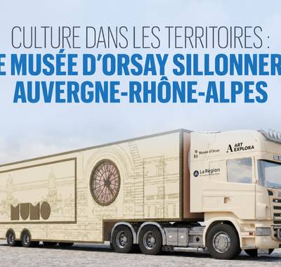 Camion musée d'Orsay