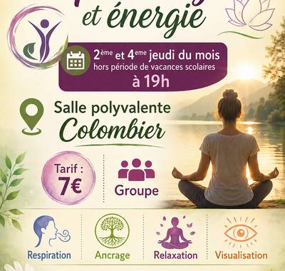 Séance de sophrologie et énergie