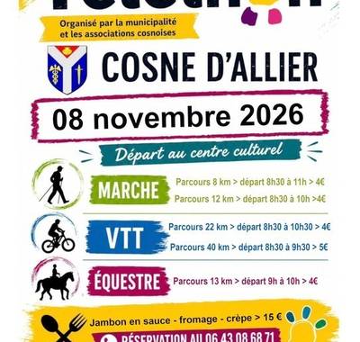 Téléthon Cosne d'Allier