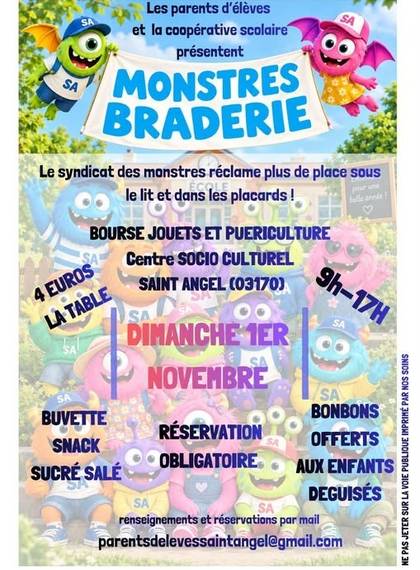 Bourse aux jouets