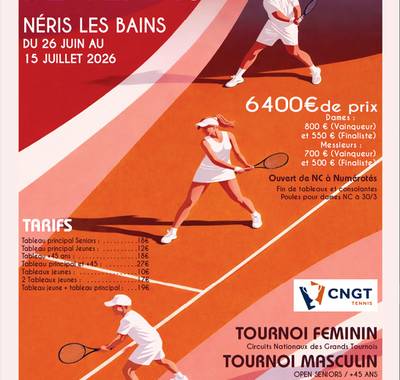 Grand prix de Tennis de la ville de Néris-les-Bains