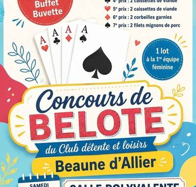 Concours de belote