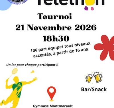 Tournoi Badminton